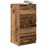 Sideboard Old Wood 37.5x35x76 cm Engineered Wood 861758