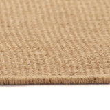 Area Rug Jute with Latex Backing 160x230 cm Natural 245287