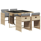 Garden Dining Set Mix beige, Light Grey, Black 3211080