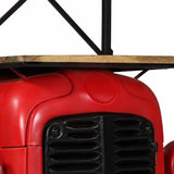 247871 Tractor Wine Cabinet 49x31x172 cm Solid Mango Wood