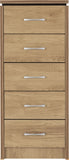 ZNTS Charles 5 Drawer Narrow Chest 100-102-021