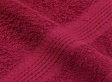 Bath Towels "FROGN" 10 pcs Bordeaux 100x150 cm 360 gsm 136742