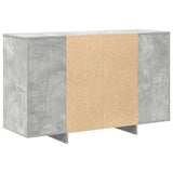 Sideboard Concrete grey 120 x 41 x 75 cm Engineered wood 3333899