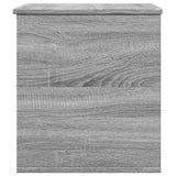 Storage Box Grey Sonoma 60x42x46 cm Engineered Wood 840658