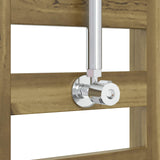 Outdoor Shower 223 cm Impregnated Pine Wood and Stainless Steel 886331