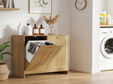 Tilted Laundry Hamper with Removable Basket, Hidden Laundry Hamper, Bathroom Laundry Hamper Storage W6296P540580