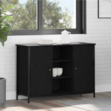 Sideboard Black Oak 100 x 35 x 70 cm 869096