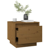 Bedside Cabinets 2 pcs Honey Brown 35x34x32 cm Solid Wood Pine 813402