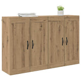 Wall-mounted Cabinet 2 pcs Artisan Oak 69.5 x 34 x 90 cm 3415575