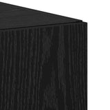 Highboard Black Oak 45 x 42.5 x 185 cm 3365584