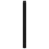 Bar Table Legs Black 2 pcs 60x cm Steel 4013356