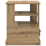 Bedside Cabinet Artisan Oak 50 x 50 x 60 cm Engineered Wood 881409