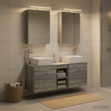 Bathroom Furniture Set 5 pcs Grey Sonoma 3406756