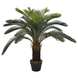 Artificial Plant Cycas Palm with Pot Green 90 cm 280185