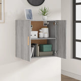Wall Cabinet Grey Sonoma 60x30x60 cm Engineered Wood 817592