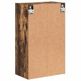Bathroom Cabinet Wall-mounted Smoked Oak 30 x 31.5 x 61 cm 883349