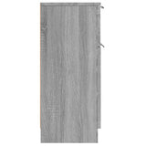 Sideboard Grey Sonoma 30x30x70 cm Engineered Wood 817002