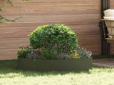 Planter Ring Olive Green 80 x 80 x 20 cm Cold-rolled Steel 873626
