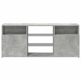 TV Cabinet with LED Lights Concrete Grey 120x30x50 cm 804305