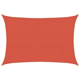 Sunshade Sail 160 g/m Rectangular Terracotta 3.5x4.5 m HDPE 311351