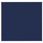 Weighted Blanket Blue 220x240 cm King 15 kg Fabric 3154810