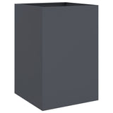 Planter Anthracite 52x48x75 cm Steel 841585