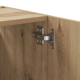 Wall Cabinet Artisan Oak 60x31x60 cm Engineered Wood 857072