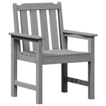 Garden Dining Chair 6 pcs Light Grey 65.5 x 55.5 x 88cm Plastic 3335800