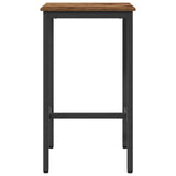 Bar Table 52 x 52 x 110 cm Engineered Wood Old Wood Rectangular 8006143