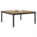 Coffee Table Artisian Oak 100 x 100 x 45 cm Engineered Wood 892589