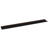 Self-adhesive Door Brush Seals 12 pcs Brown 100 cm 42019436