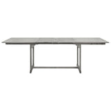 Garden Dining Table x100x75 cm Solid Acacia Wood 316573