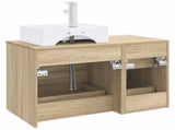 Bathroom Furniture Set 2 pcs Sonoma Oak Engineered Wood 3403970