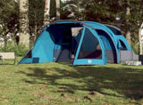 Camping Tent Tunnel 4-Person Blue Waterproof 94744