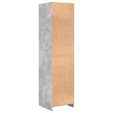 Wardrobe Concrete Grey 50x50x200 cm Engineered Wood 800238