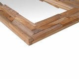 Decorative Mirror Teak 120x60 cm Rectangular 244564