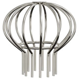 Gutter Leaf Guard 8 pcs Silver 75 mm Stainless Steel 42019387