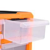 Multi-drawer Organisers with 12 Drawers 2 pcs 26.5x16x26 cm 147581