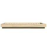 Bed Frame without Mattress Sonoma Oak 90x190 cm Single 3281240