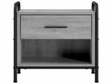 Bedside Cabinet 2 pcs Grey Sonoma 40 x 30 x 50 cm 8013501
