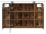 Bathroom Mirror Cabinet Old Wood 73.5 x 16 x 62.5 cm 889181