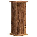 Plant Stand Old Wood 33x33x80 cm Engineered Wood 852976