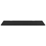 Wall-mounted Urinal Privacy Screen Black 90x40 cm Tempered Glass 154402