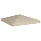 Gazebo Top Cover 310 g/m 3x3 m Beige 44778