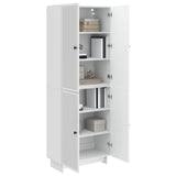 Cabinet Set 2 pcs High Gloss White 66 x 34.5 x 90 cm 3416362