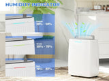 16L Multi-Mode Dehumidifier, with Wheels - White T3398P378785