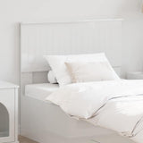 Headboard Gloss White Engineered wood 888467