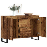 Sideboard Old Wood 101.5x35x70 cm Engineered Wood 857268