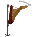 Cantilever Garden Parasol Terracotta 312307