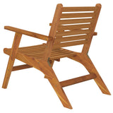 Garden Chair Brown Solid acacia wood Standard Durable 316252